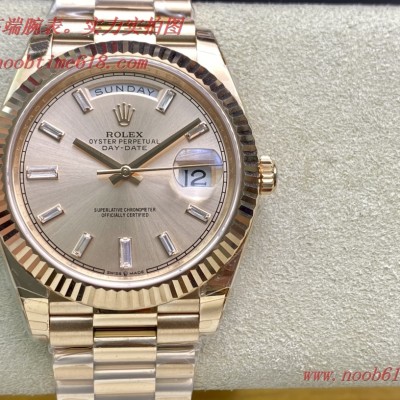 仿錶,精仿錶,複刻錶EW Factory力作V2升級版勞力士Rolex星期日志型40mm終極版,N廠手錶