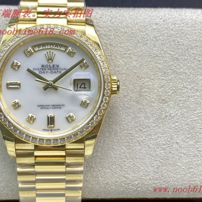 香港仿錶,仿錶,精仿錶EW Factory最新力作V2升級版 勞力士Rolex星期日志型36終極版,N廠手錶