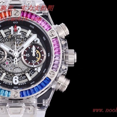 透明手錶恒寶HUBLOT宇舶BIG BANG系列411.JX.4802.RT全透明腕表,N廠手錶