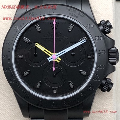 香港仿錶,複刻手錶HQ factory rolex daytona 高品質迪通拿重金研發7750機芯只有兩檔(沒有空檔),n廠手錶