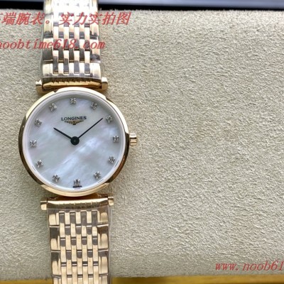 臺灣仿錶,仿錶,超薄4mm浪琴嘉嵐系列優雅奢華女士石英腕表,N廠手錶