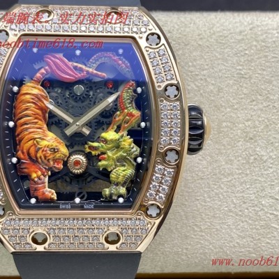 仿錶,精仿錶RICHARD MILLE 理查德米勒 RM51-01 龍虎爭霸滿鑽腕表,N廠手錶 仿錶,精仿錶RICHARD MILLE 理查德米勒 RM51-01 龍虎爭霸滿鑽腕表,N廠手錶