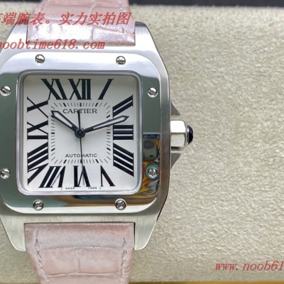 仿錶,精仿錶KZ廠手錶超A級卡地亞山度士桑托由斯女表Santos 100周年紀念版,N廠手錶