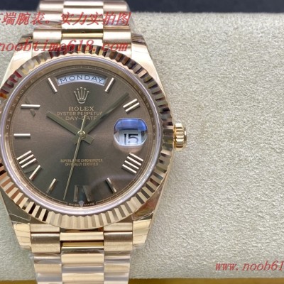 仿錶EW Factory力作V2升級版勞力士Rolex星期日志型40mm終極版,N廠手錶