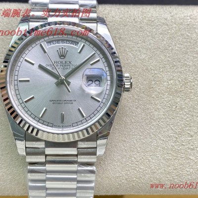 仿錶,精仿錶,複刻錶EW Factory最新力作V2升級版 勞力士Rolex星期日志型36終極版,N廠手錶