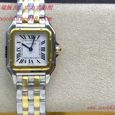 仿錶,精仿錶圖為大號27mm 8848F Panthère de Cartier 卡地亞獵豹手錶,N廠手錶