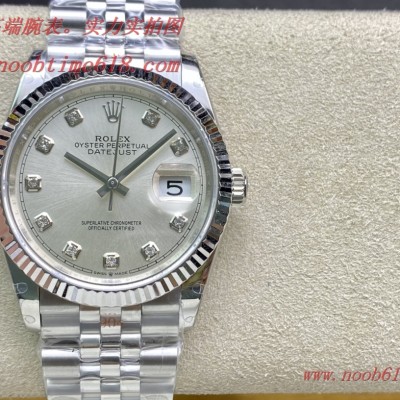 精仿手錶,仿錶GM廠手錶勞力士36mm五珠鋼帶日誌V2版 3235一體機V3系列,N廠手錶