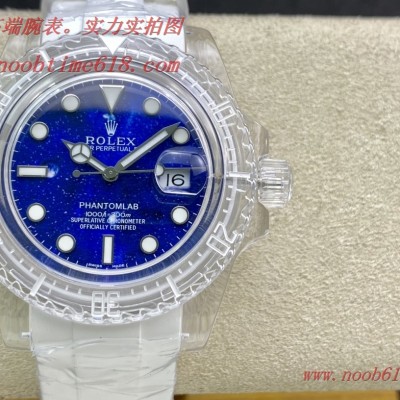 改裝錶,精仿手錶,REPLICA WATCH KZ factory幻影實驗室改裝勞力士透明水鬼,N廠手錶