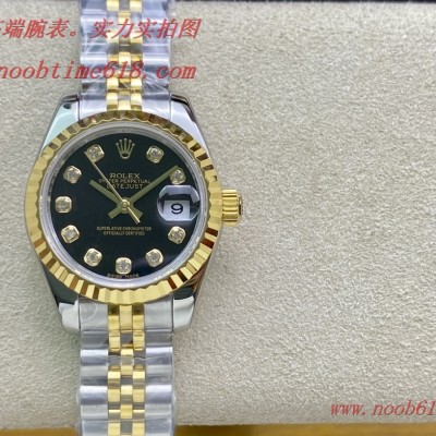 精仿錶,複刻錶,COPY WATCH WF FACTORY 出品,勞力士 女裝日誌型28㎜日誌型279174-0009