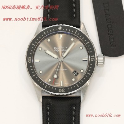 仿錶,GF廠手錶鋼殼寶珀五十尋系列緞面磨砂盤複刻錶