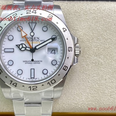 仿錶,BP factory rolex劳力士 m216570探险家二代系列GMT功能3187机芯42mm複刻錶