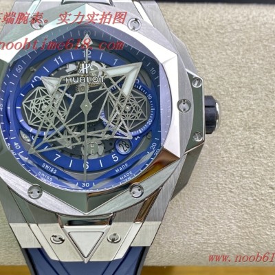 仿錶,Hublot恒寶宇舶計時機械款劍鋒全新Big Bang Sang Bleu II 刺青腕表