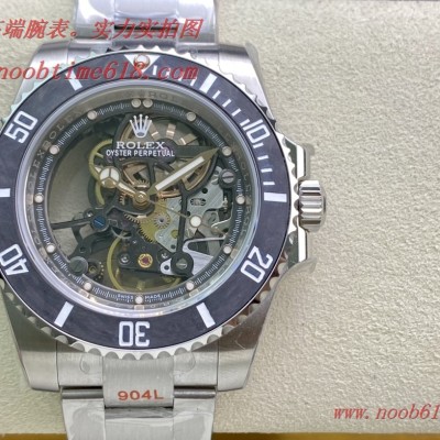 香港仿錶,EW Factory魔改勞力士Rolex全鏤空水鬼潛航者系列3130機芯複刻手錶