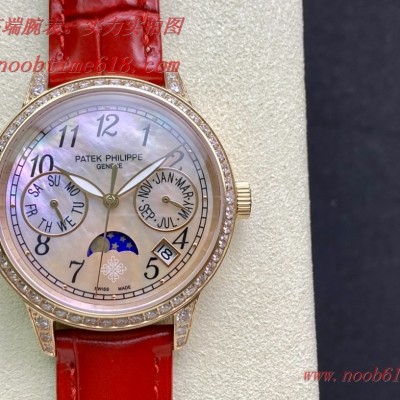 仿錶,百達翡麗Patek Philippe 4947萬年曆女表複刻手錶