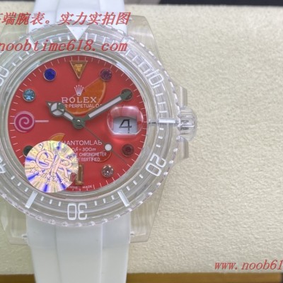 WACTCH AGENT ROLEX GR-Factory 透明手錶PHANTOMLAB&ROLEX聯名力作水晶系列腕表