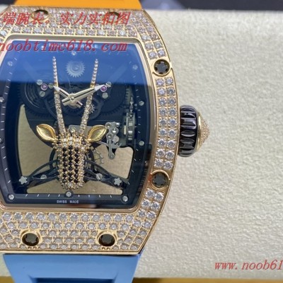 理查徳米勒Richard Mille 滿天星系列最新山羊座鑲滿鑽精仿錶
