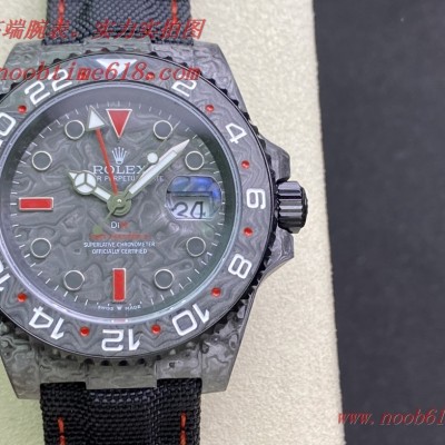 JH匠心鑄造碳纖維勞力士格林尼治DIW定制版複刻錶