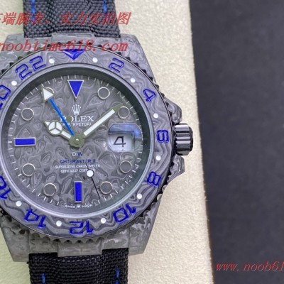 JH匠心鑄造碳纖維勞力士格林尼治DIW定制版複刻錶