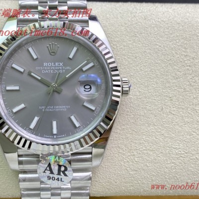 AR厂手表劳力士ROLEX DATEJUST进口＂904L＂日志型41系列126334全新＂V3＂複刻錶