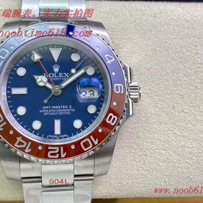 Clean廠簡稱C廠勞力士格林尼治系列可樂圈GMT仿錶 Clean廠簡稱C廠勞力士格林尼治系列可樂圈GMT仿錶