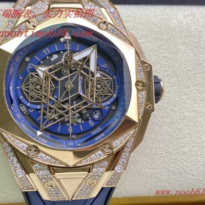 双十二活动,双十一活动,複刻錶,直播仿錶貨源,仿錶,N廠,臺灣仿錶,香港仿錶,NOOB廠手錶官方旗艦店,複刻錶,Hublot恒寶宇舶計時機械款劍鋒全新Big Bang Sang Bleu II 刺青仿錶