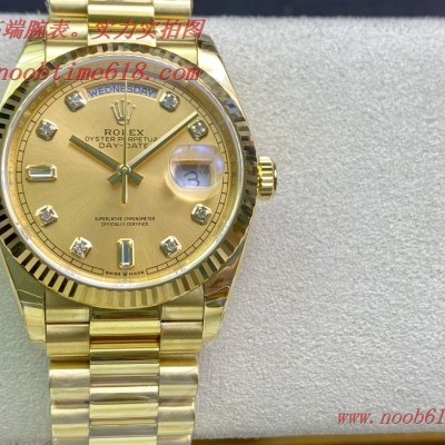 EW Factory最新力作V2升级版 劳力士Rolex星期日志型36mm终极版精仿錶