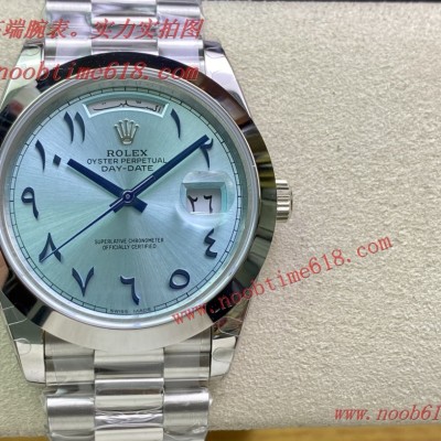 BP factory rolex Datejust Cocp WATCH 勞力士中東版冰藍盤星期日志雙曆日期中東數字顯示40mm2836機芯仿錶