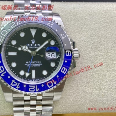 DJ factory 勞力士蝙蝠俠格林尼治型GMT 3285機芯40mm904L鋼仿錶 DJ factory 勞力士蝙蝠俠格林尼治型GMT 3285機芯40mm904L鋼仿錶