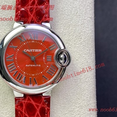 臺灣貼吧貨源仿錶,複刻手錶,頂級仿錶,精仿錶,3K Factory cartier BallonBleuDe watch卡地亞藍氣球33mm臺灣香港仿錶