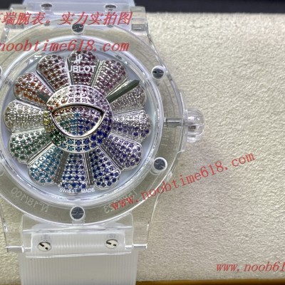 恒寶 村上隆太陽花 向日葵 透明款仿錶 恒寶 村上隆太陽花 向日葵 透明款仿錶