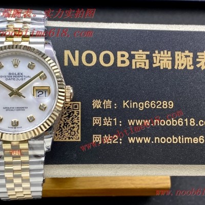 包金手錶,包18K金手錶, GM廠36mm勞力士五珠鋼帶日誌V2版 3235一體機V3包金系列仿錶