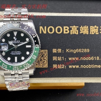 Clean廠C廠手錶勞力士2022官方新款126720格林尼治GMT 黑綠圈又叫雪碧圈左撇子仿錶