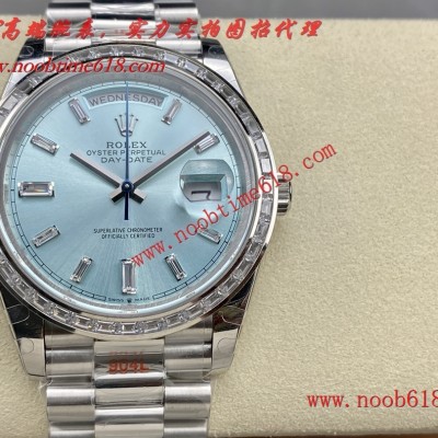 臺灣香港瑞士仿錶,GMF工廠勞力士 星期日志型40mm3255機芯904精鋼一比一複刻手錶