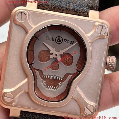 臺灣仿錶,香港仿錶,柏萊仕青銅骷髏頭46mm鈦合金底蓋仿錶