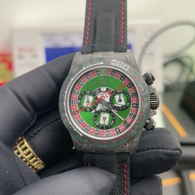 迪通拿仿錶,N厂4130宇宙計時迪通拿系列碳纖維Diw定制版仿錶