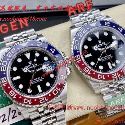 ARF與正品對比勞力士126710BLRO紅藍可樂圈GMT格林尼治V3升級版圈口通紅ARF工廠與正品對比圖片仿錶 ARF與正品對比勞力士126710BLRO紅藍可樂圈GMT格林尼治V3升級版圈口通紅ARF工廠與正品對比圖片仿錶