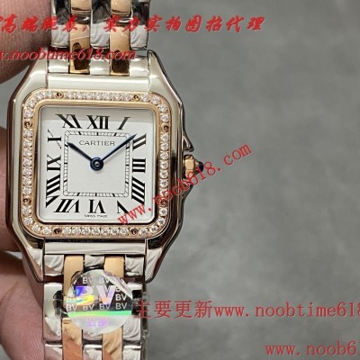 A貨仿錶,BV最新升級版本中號27X37MM卡地亞Panthère de Cartier獵豹腕表錶代理精仿手錶