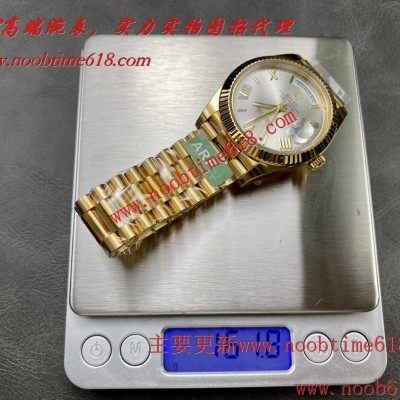 臺灣仿錶代理精仿手錶,ARF工廠V2版配重版本勞力士DD雙曆星期日志型重量160G 3255一體機芯40mm仿錶代理精仿手錶