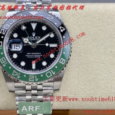 仿錶代理精仿手錶,clean工廠勞力士,瑞士仿錶,ARF工廠勞力士仿錶,ARF工廠勞力士格林尼治GMT型一體機3285機芯A貨仿錶