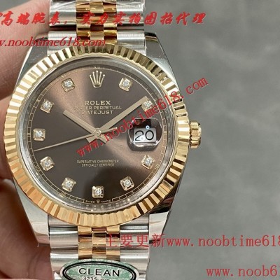 Clean工廠c廠勞力士日誌41mm側面不漏白3235機芯仿錶 Clean工廠c廠勞力士日誌41mm側面不漏白3235機芯仿錶