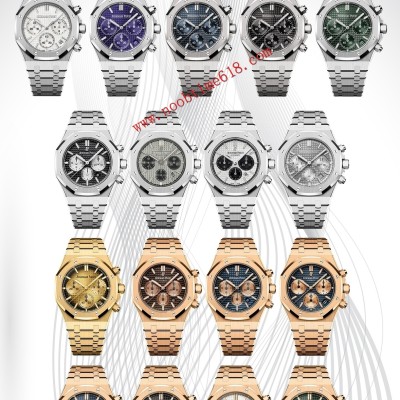 香港臺灣仿錶,BF工廠AP/愛彼皇家橡樹系列26240透底周年款26331計時碼表透底特別款仿錶