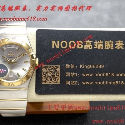 臺灣仿錶,OM+Factory 歐米茄雙曆星座38mm同軸星期日曆型星座系列男土腕表將星座系列仿錶