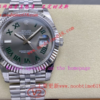 香港臺灣仿錶,VS工廠v2版本勞力士日誌41mm丹東3235機芯仿錶