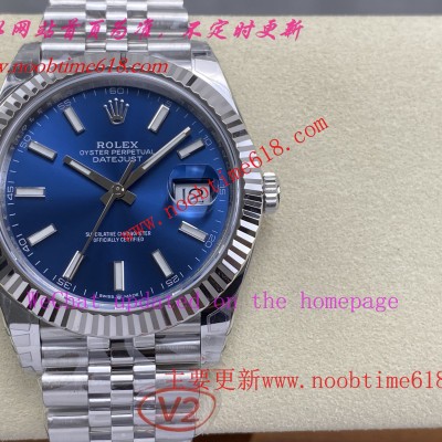 臺灣仿錶,VS工廠v2版本勞力士日誌41mm丹東3235機芯仿錶