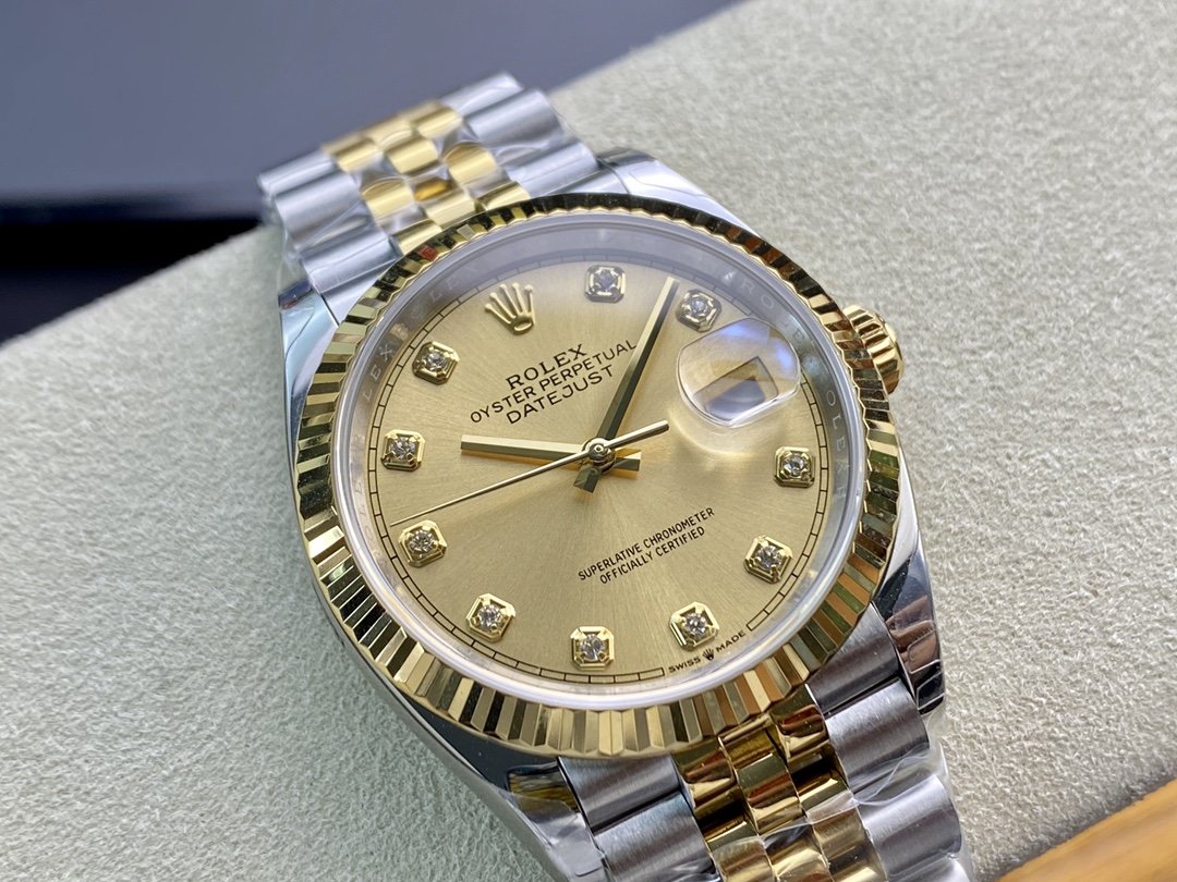 EW廠勞力士Rolex原版開模3235機芯日誌型係列126233日誌型腕錶直徑36MM高仿手錶