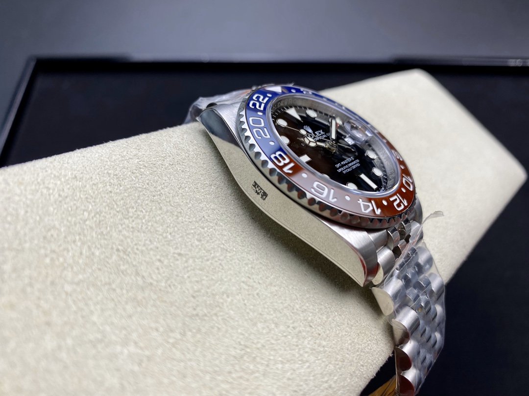 N廠高仿勞力士格林尼治系列可樂圈（可口可樂）紅藍陶瓷圈40MM 3285機芯複刻手錶