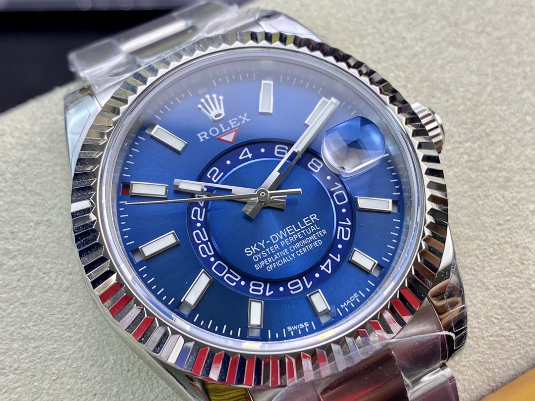 NOOB最新匠心之作N廠高仿勞力士 Sky-Dweller 天行者9001機芯42MM複刻手錶