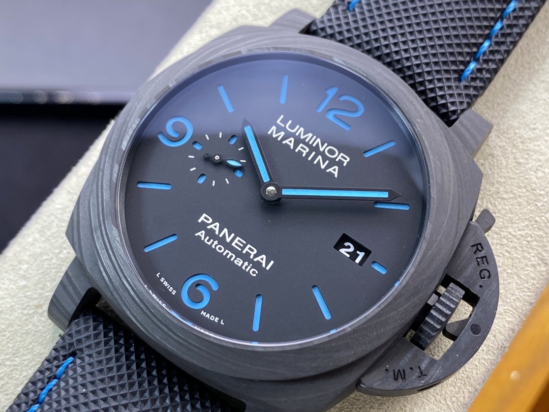 VS廠高仿沛納海 Pam1661 廬米諾系列PAM1661碳纖維殼44MM複刻手錶