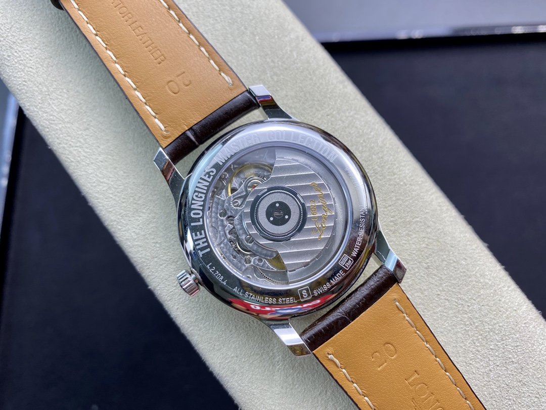 GS廠浪琴大嘴動能名匠系列L2.666.4.78.6機械38.5MM複刻手錶