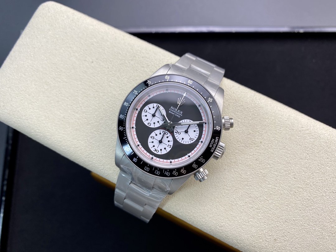 JKF改裝廠高仿勞力士復古迪通拿保羅紐曼6263 巴姆福特 鈦色特別版 7750自動機芯 40mm複刻手錶